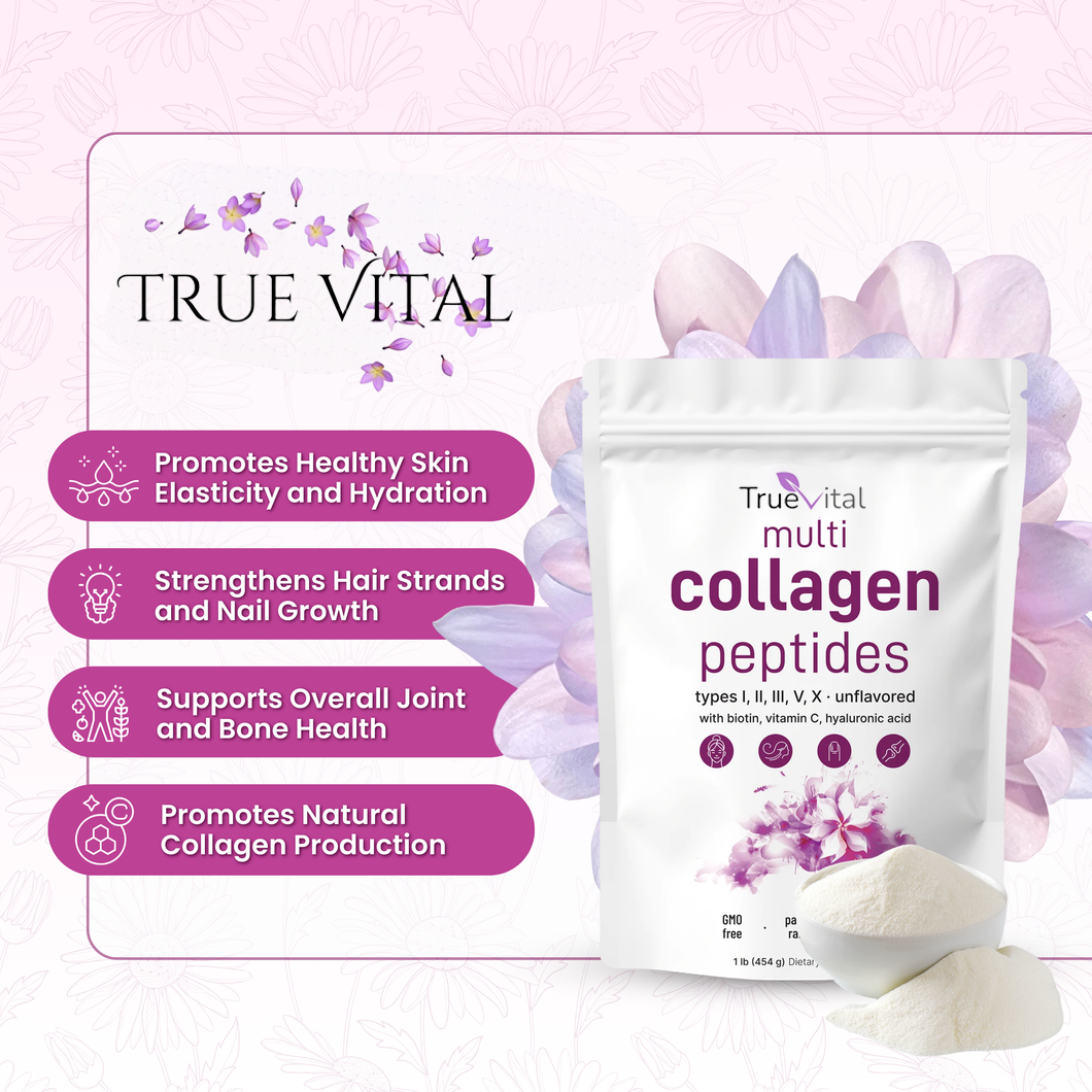 TrueVital Multi-Collagen Peptides